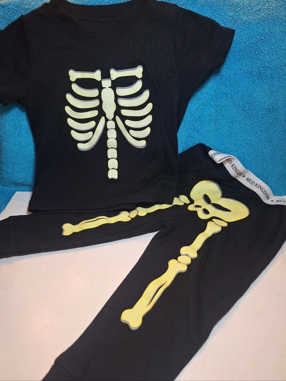 Mud Kingdom 18-24 Months Skeleton Outfit, Skeleton Costume